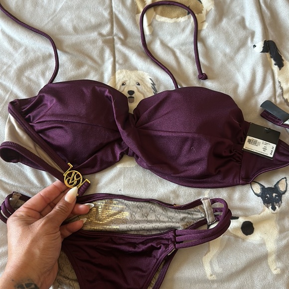 Victorias Secret purple Bikini set 34c/XS - Picture 6 of 9